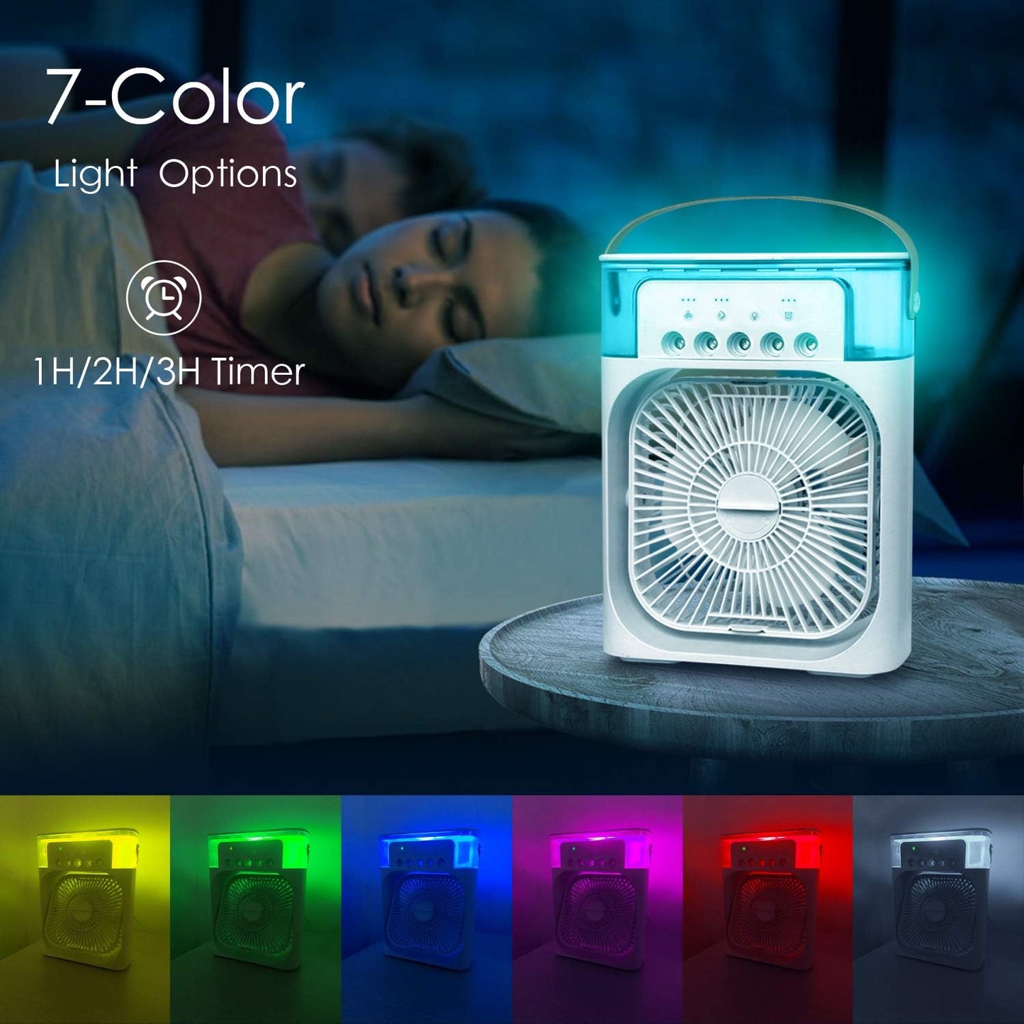 ArticMist™ 3-in-1 Mini Icy Air Cooler