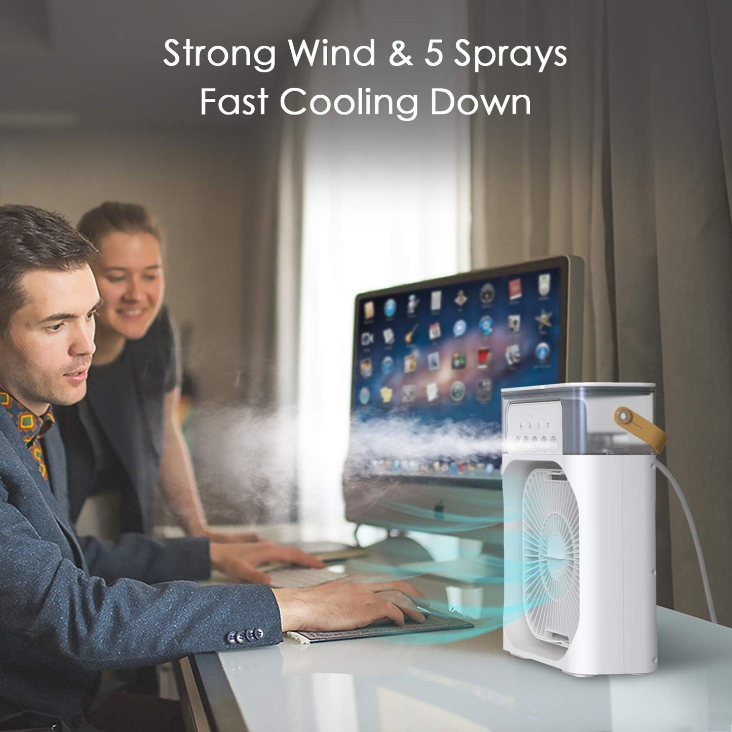 ArticMist™ 3-in-1 Mini Icy Air Cooler