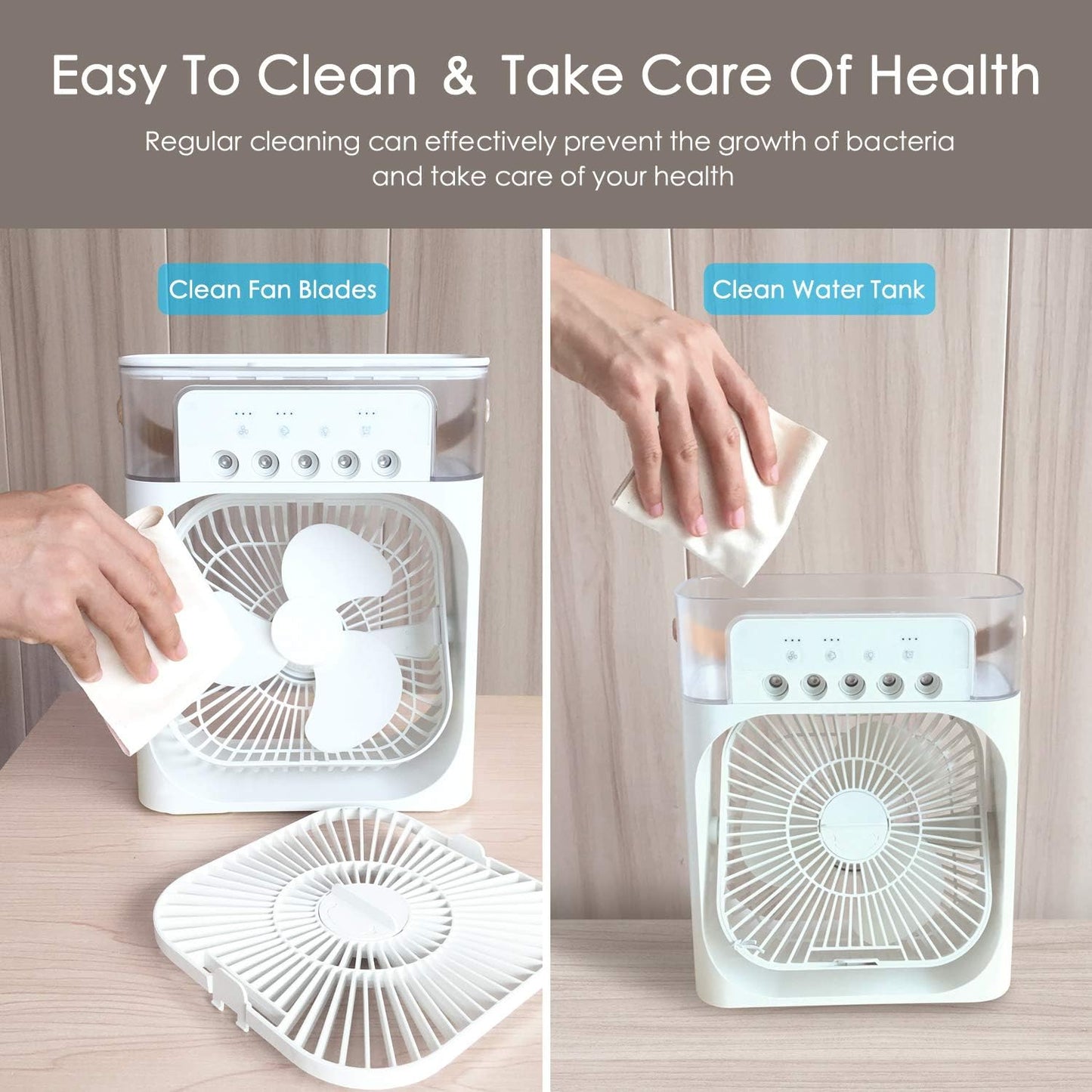 ArticMist™ 3-in-1 Mini Icy Air Cooler